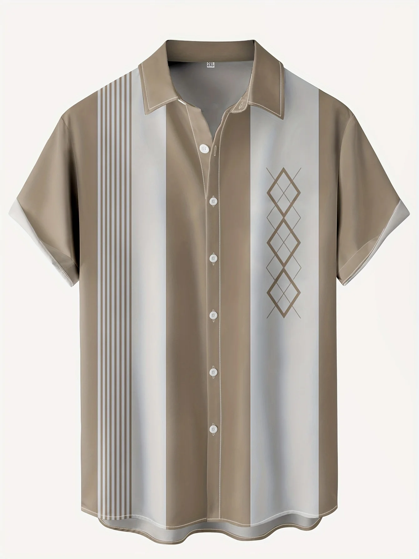 Men'S Hawaiian Formal Wear - قميص رجالي هاواياني جديد 2026 بتصميم