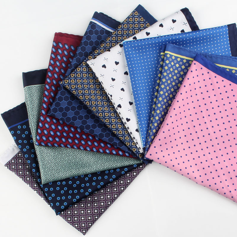 Pocket Square Set - 34 سنتيمتر جيب مربع للرجال النساء