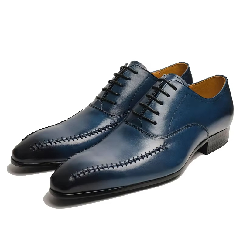 Men Formal Wear Dress - الراقية الفاخرة الرجال فستان جلد طبيعي