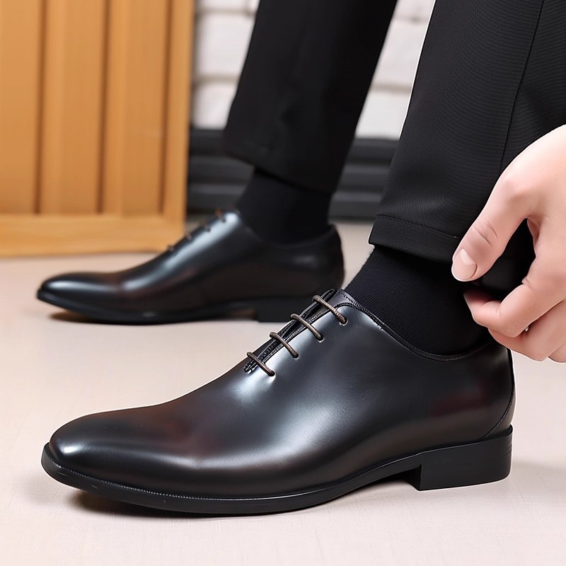 Men Formal Wear Dress - مصمم جلد طبيعي رجالي بالجملة أكسفورد