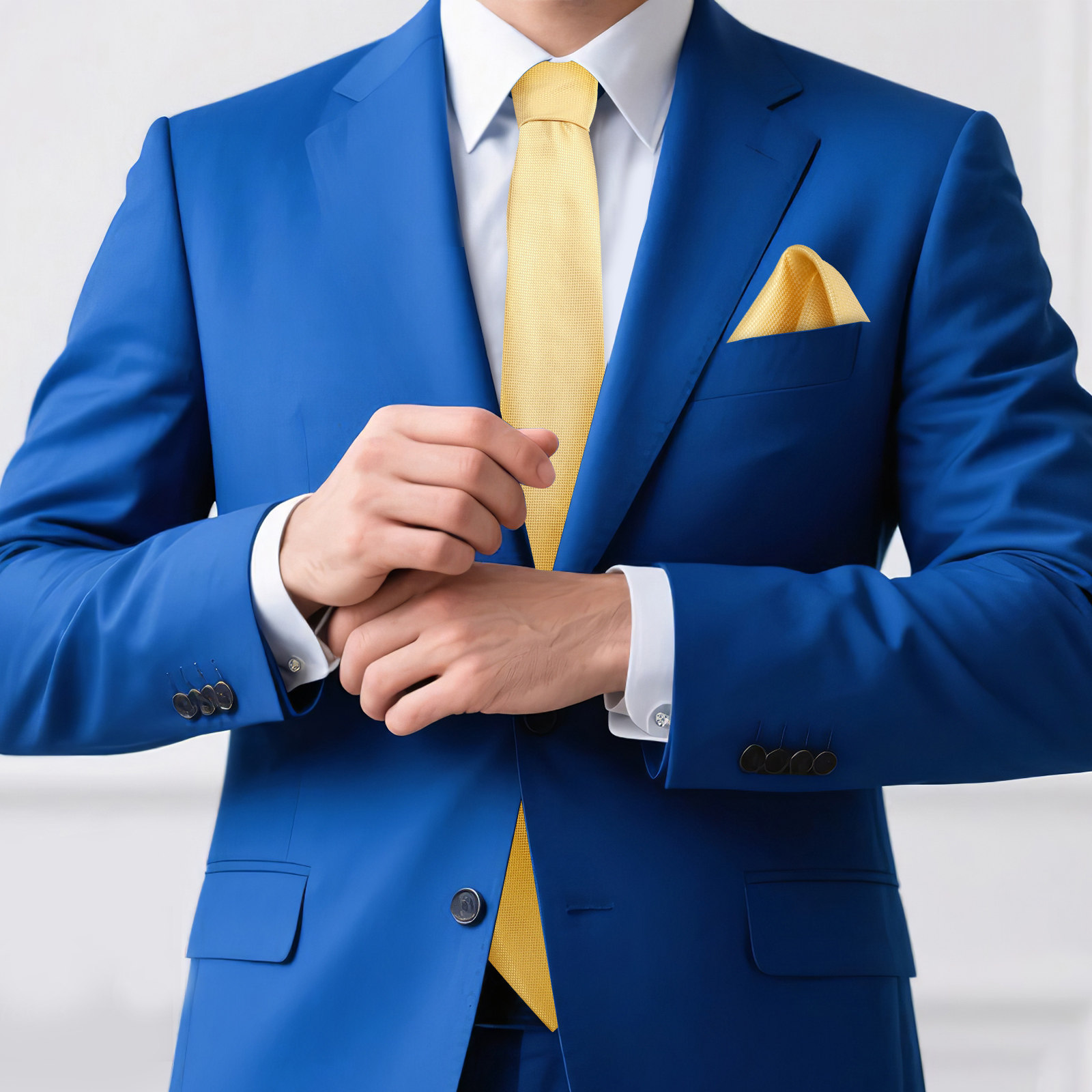 مجموعة من 5 قطع لربطات العنق ل - مراجعة Pocket Square Set وسعره