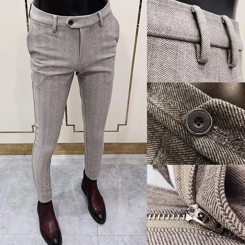 بدلة رجالية من الصوف السميك ،  - مراجعة Men Formal Wear Dress وسعره