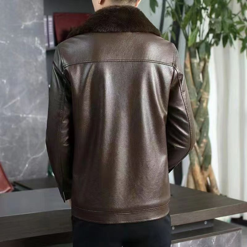 معطف شتوي من الجلد للرجال بتصم - مراجعة Men'S Formal Wear In Winter وسعره