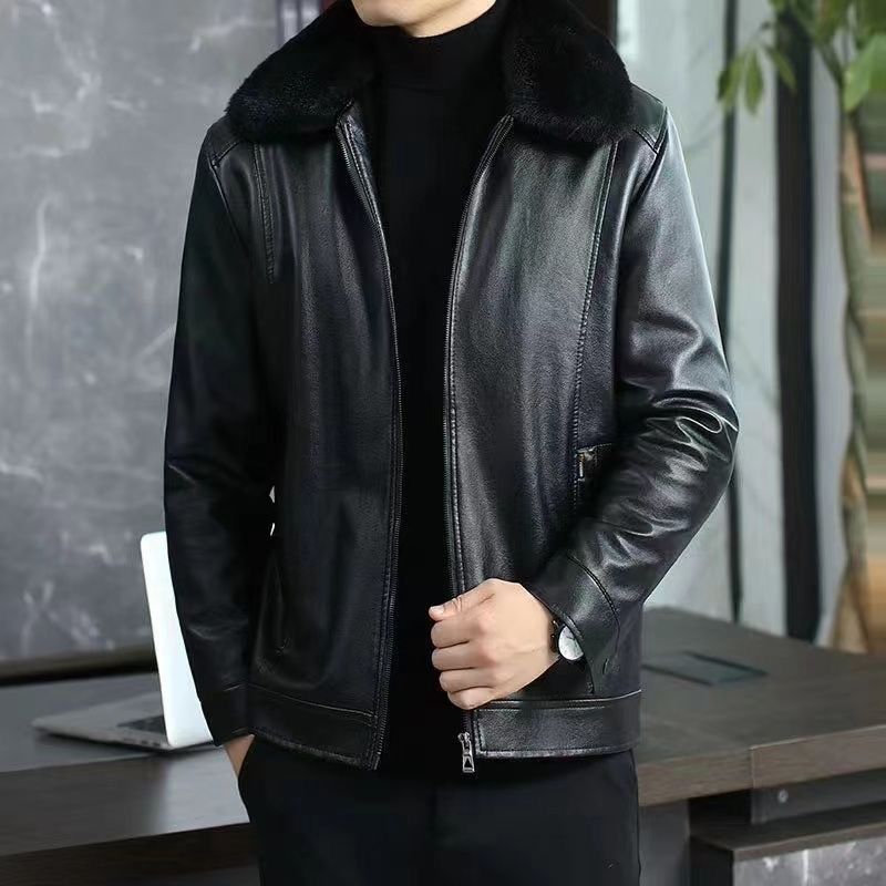 معطف شتوي من الجلد للرجال بتصم - مراجعة Men'S Formal Wear In Winter وسعره