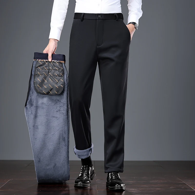 بنطلون رسمي شتوي للرجال مبطن ب - مراجعة Men'S Formal Wear In Winter وسعره