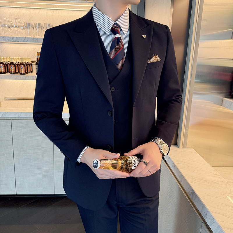 سليم صالح ثلاث قطع مجموعة الكو - مراجعة Korean Men Formal Wear وسعره