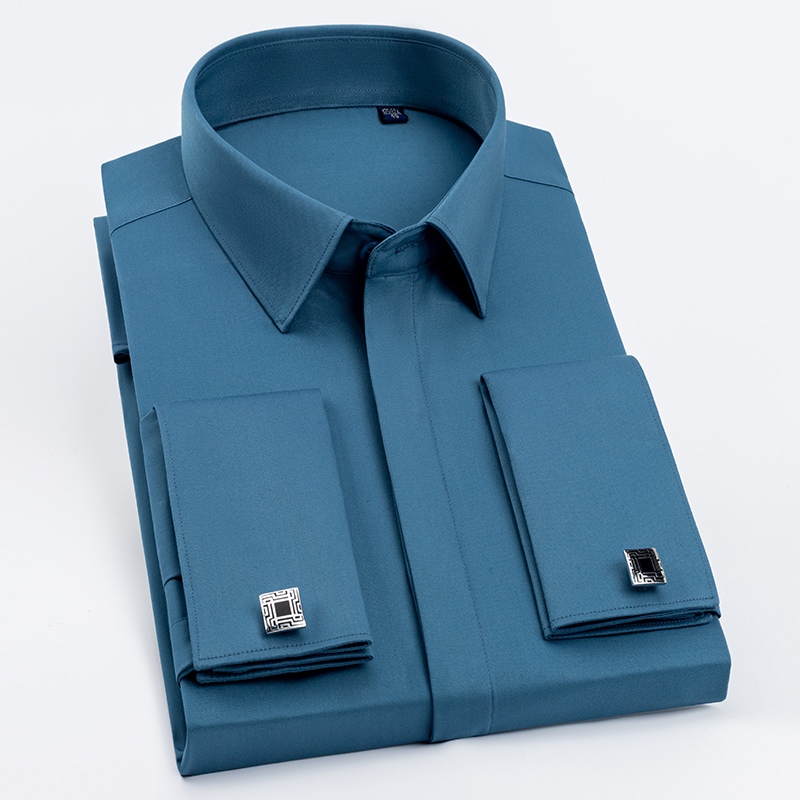 قميص رجالي بأزرار أكمام فرنسية - مراجعة High End Men'S Formal Wear وسعره