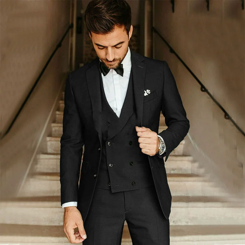 بدلة رجالية ضيقة من ثلاث قطع ر - مراجعة High End Men'S Formal Wear وسعره
