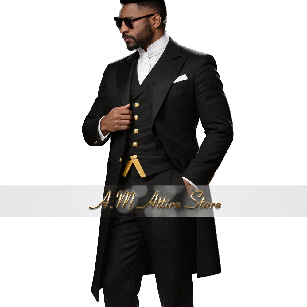 بدلة زفاف رجالية زرقاء من 3 قط - مراجعة Formal Wear For Men In Wedding وسعره