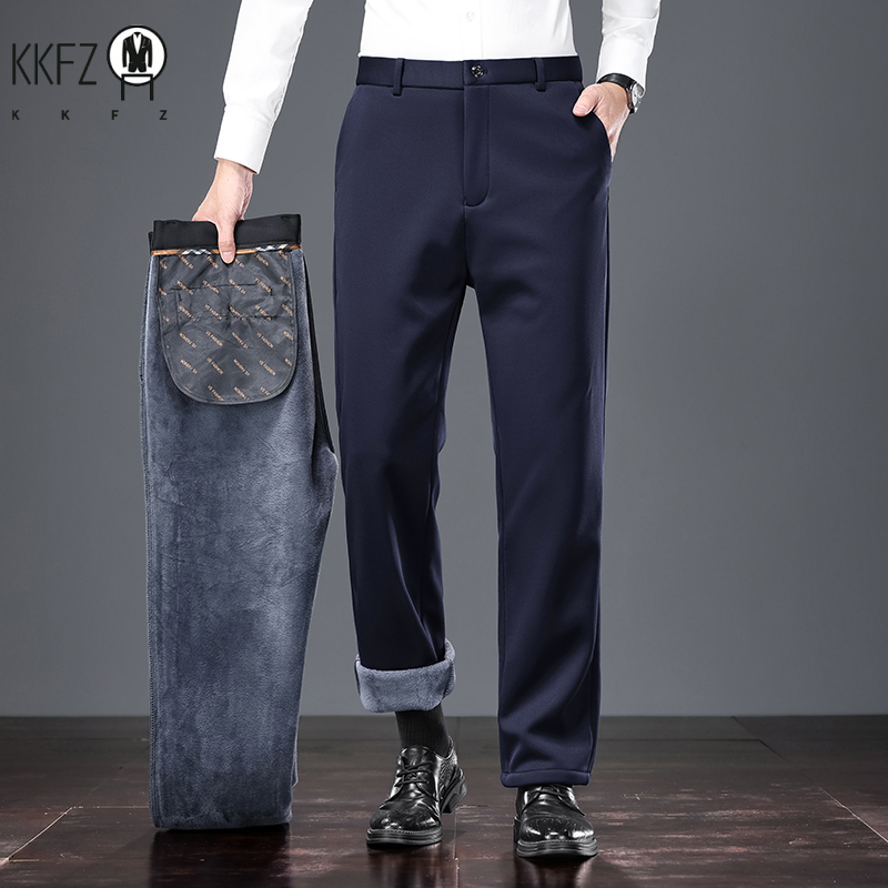 بنطلون رسمي رجالي نحيف ودافئ،  - مراجعة Men'S Formal Wear In Winter وسعره
