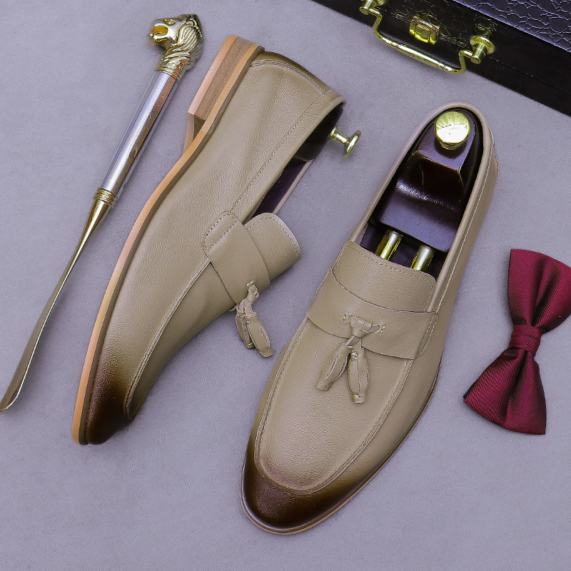 أحذية رجالية رسمية من الجلد ال - مراجعة Men Formal Wear Dress وسعره