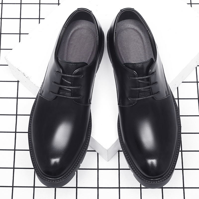 أحذية رجالية رسمية سوداء من ال - مراجعة Men Formal Wear Dress وسعره