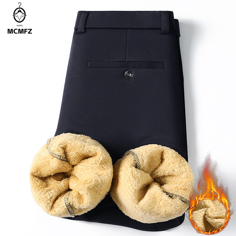 بنطلون رسمي رجالي مريح ودافئ م - مراجعة Men'S Formal Wear In Winter وسعره