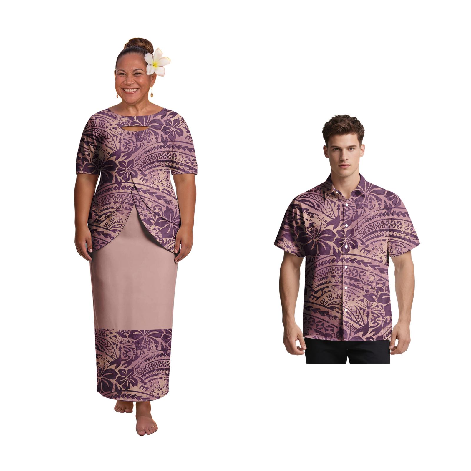 ملابس زوجية كبيرة الحجم رائجة  - مراجعة Men'S Hawaiian Formal Wear وسعره