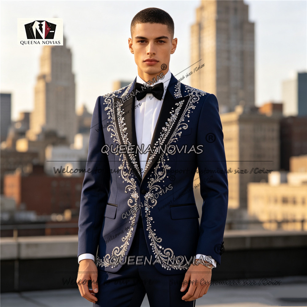 بدلة رسمية للرجال من قطعتين، ت - مراجعة Men'S Formal Dinner Wear وسعره