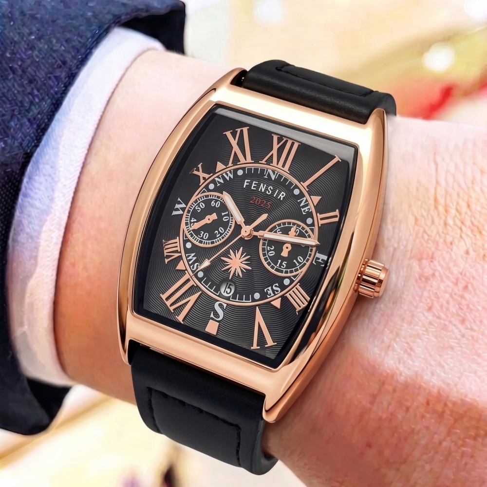 ساعة رجالية فاخرة بحركة كوارتز - مراجعة High End Men'S Formal Wear وسعره